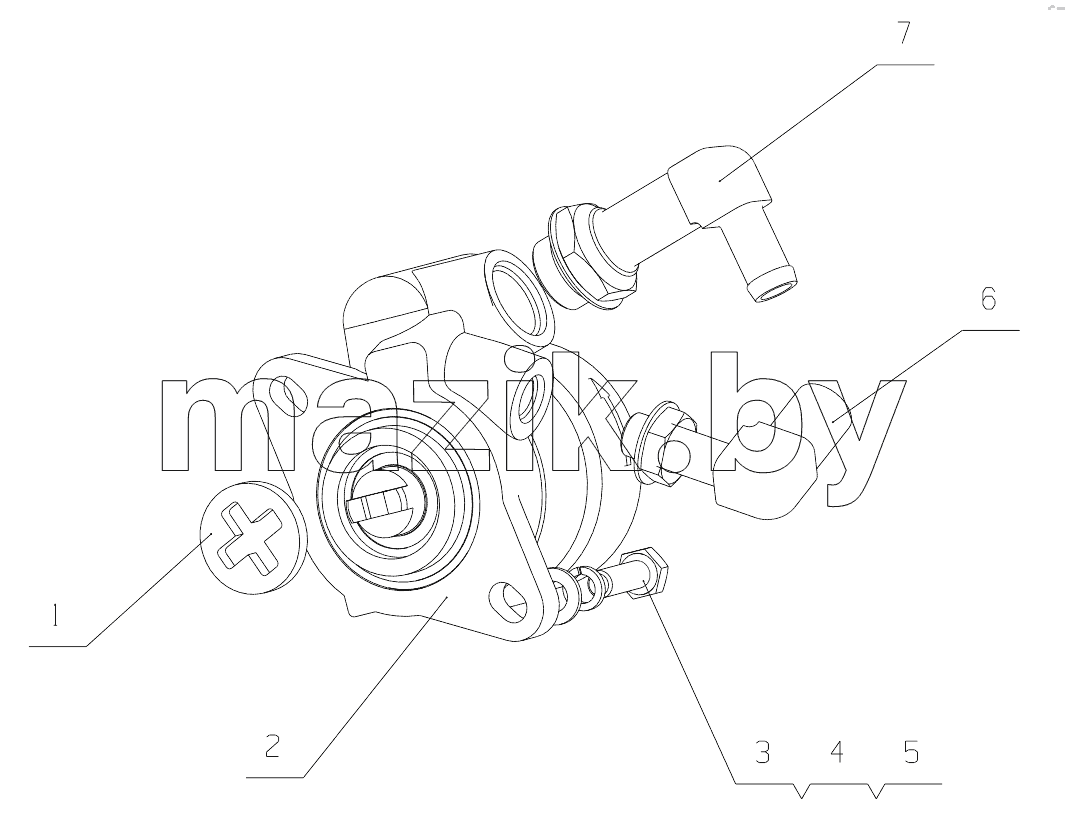  G0219-3407000 Steering Pump Assembly