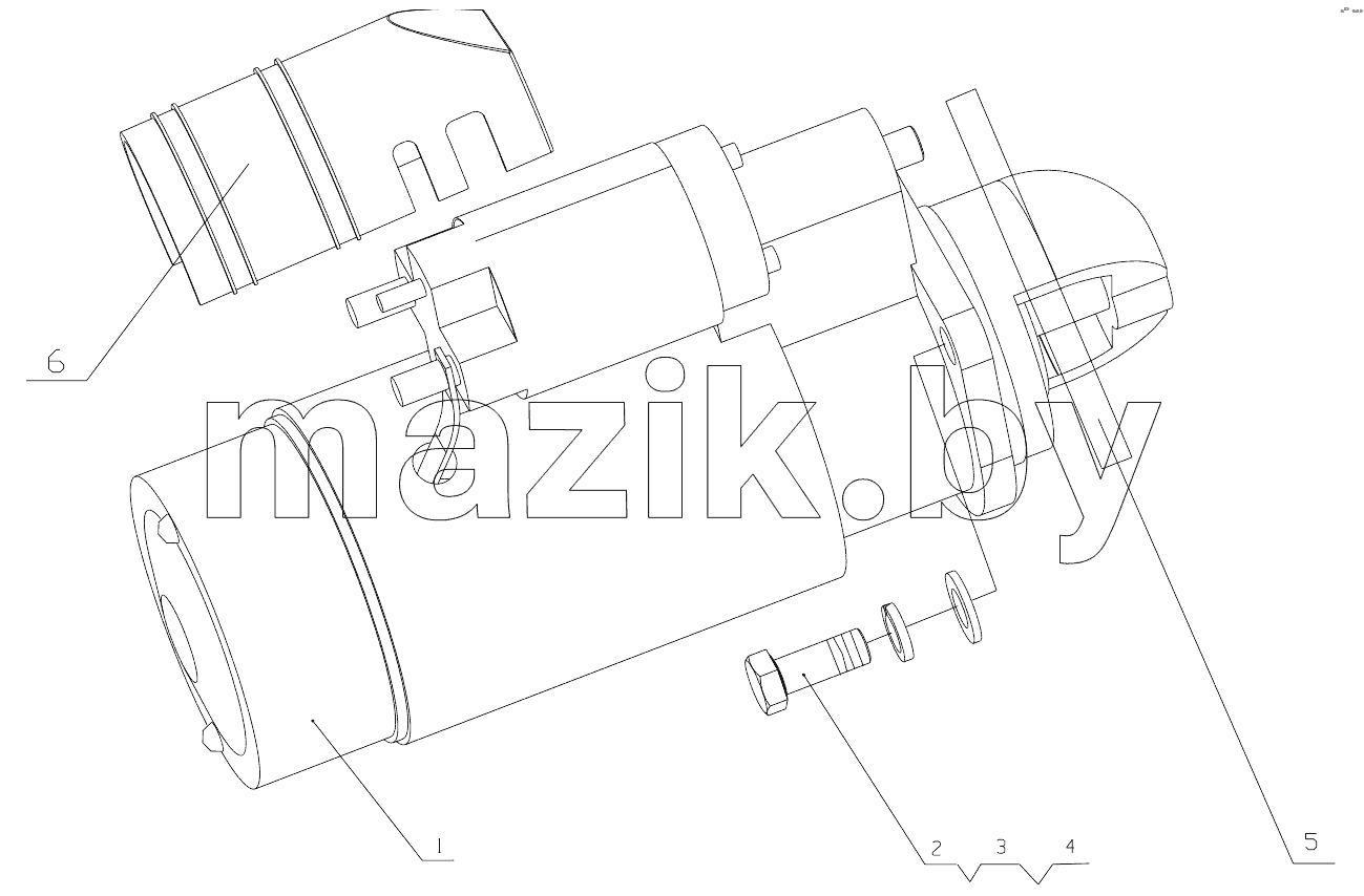  G0202-3708000 Starter Assembly