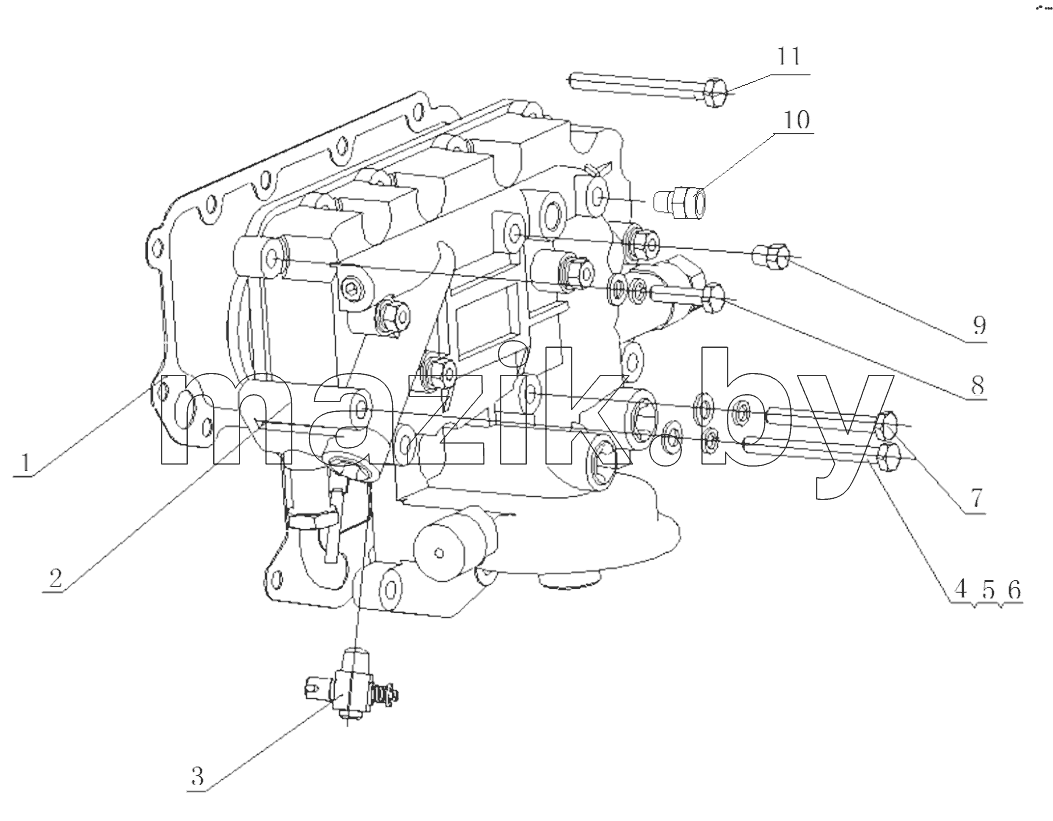  G0100-1013000/05 Oil Cooler Assembly