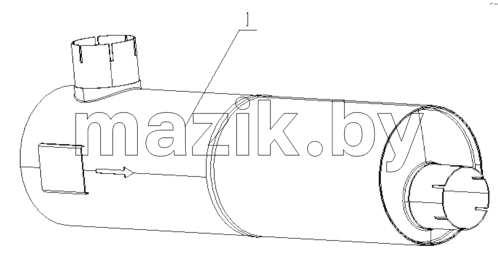  G2J0D-1205000/01 Catalytic Convertor Assembly