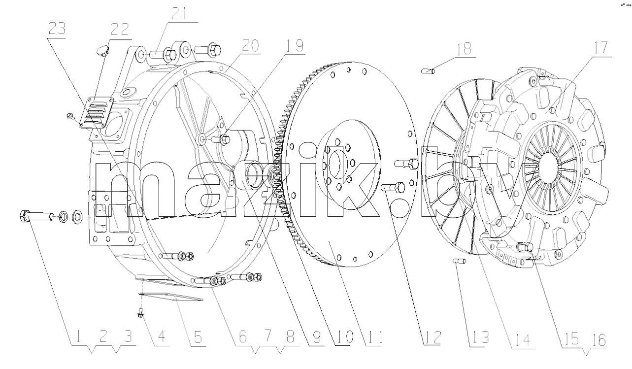  G2S0B-1600000/03 Power Output Assembly