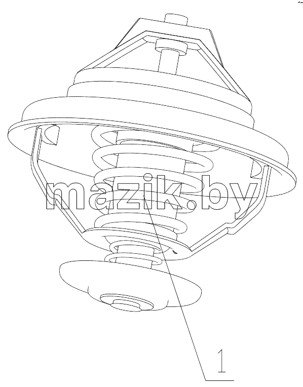  340-1306000/02 Thermostat Assembly