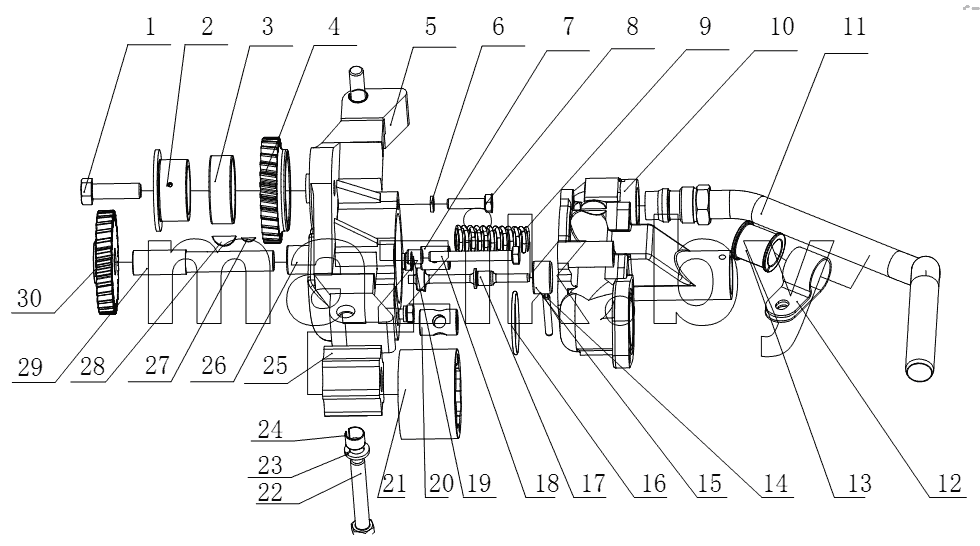 G6000-1011000 Oil pump
