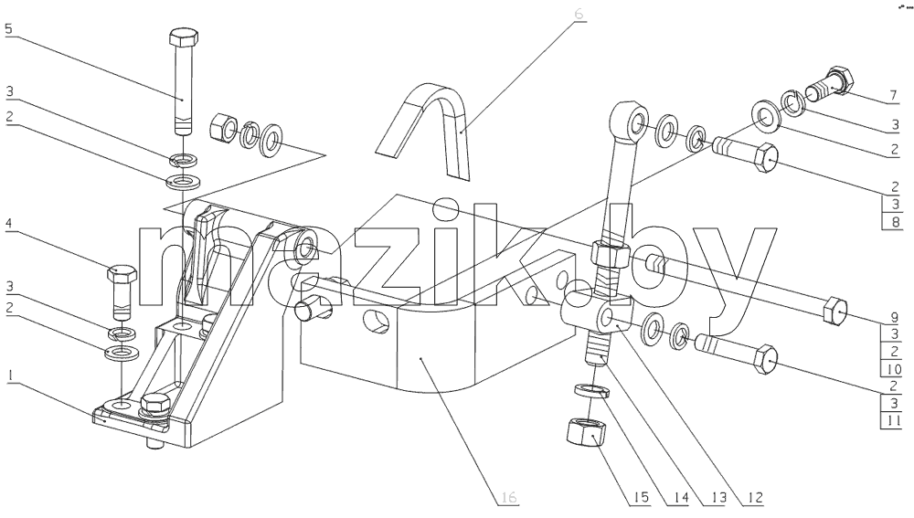 G47HA-3701000 Alternator assembly