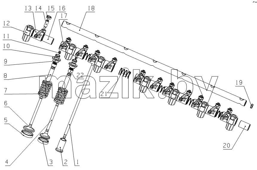 G5800-1007000 Valve Train System