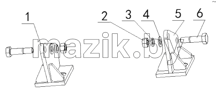  G5B0N-1001000/02 Engine Suspension Assembly