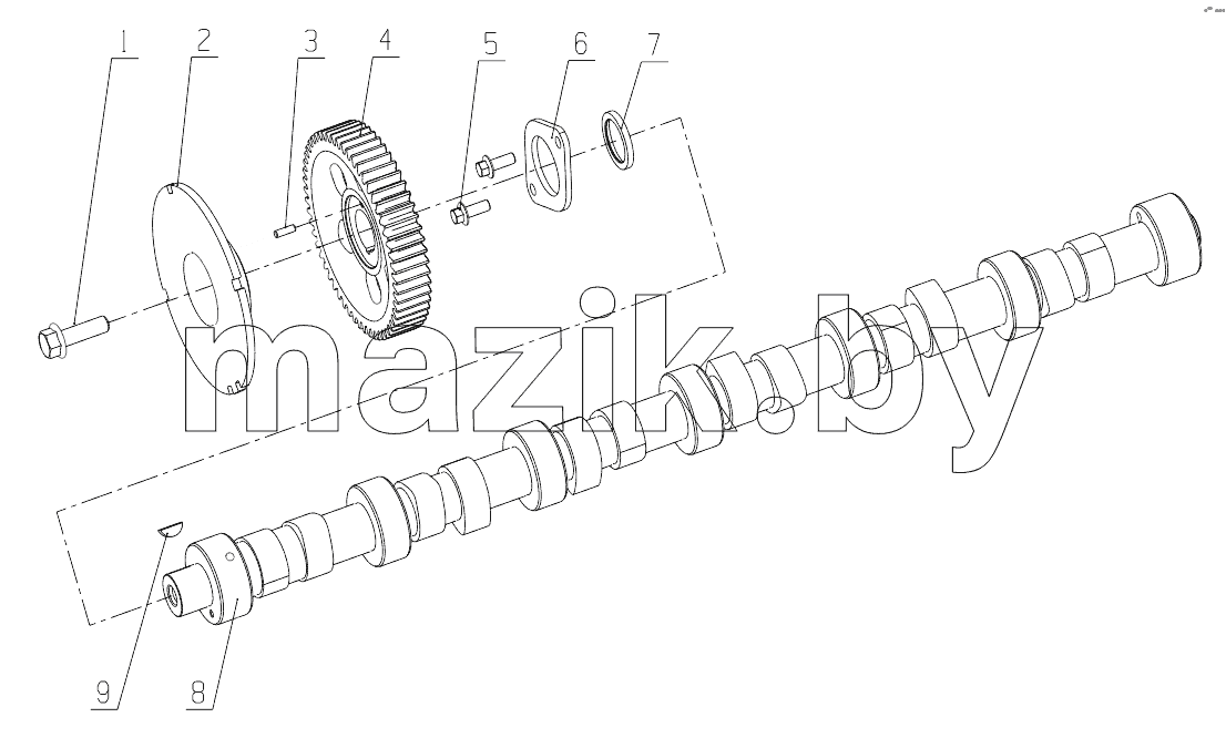  G3K00-1006000/03 Camshaft Parts