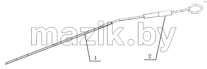  630-1028000/01 Oil Dipstick Assembly