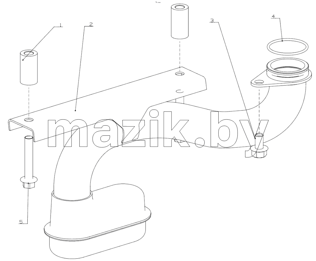  K7500-1010000 Oil Strainer Assembly