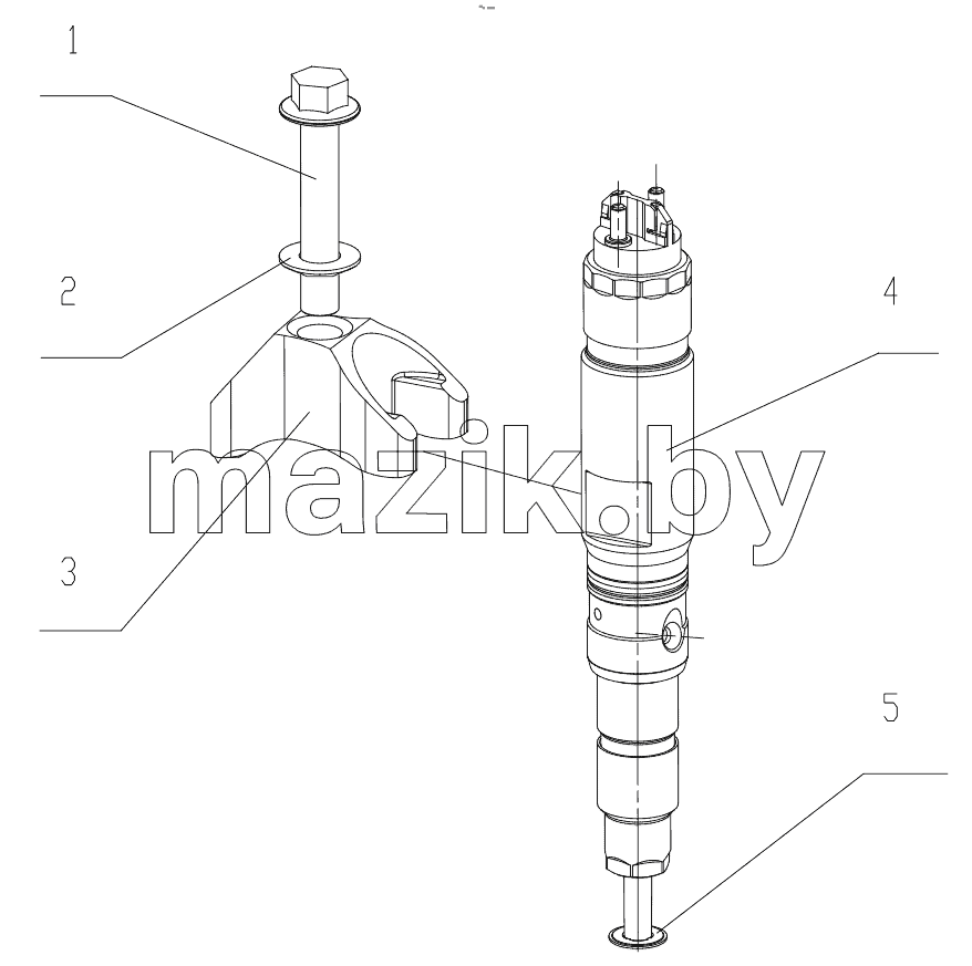  KC100-1112000 Fuel Injector Assembly