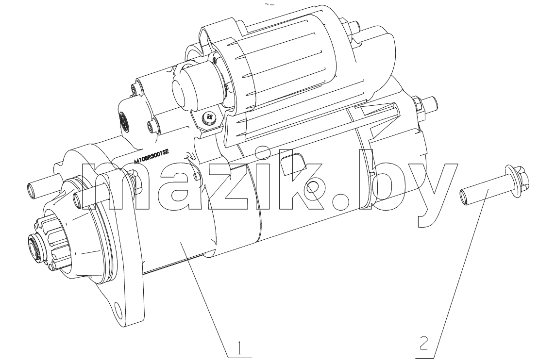  K7500-3708000 Starter Assembly