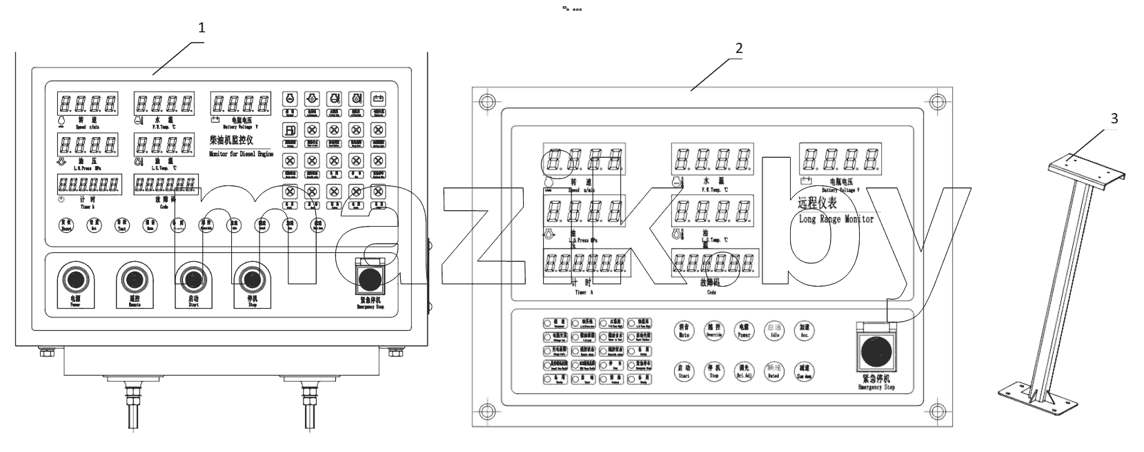  K71D1-3800000 Monitoring System Assembly