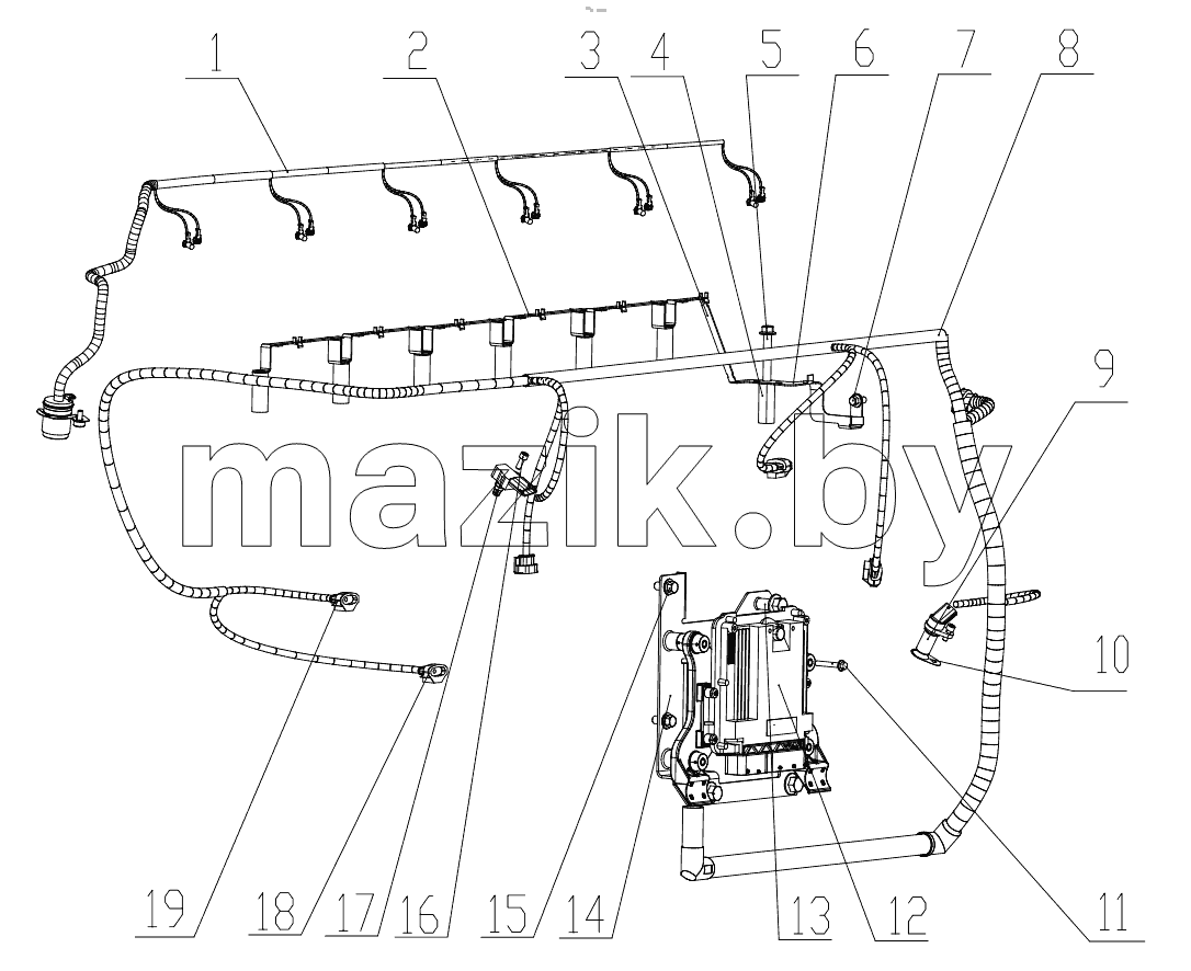  K7500-3823000 Controlling System Assembly