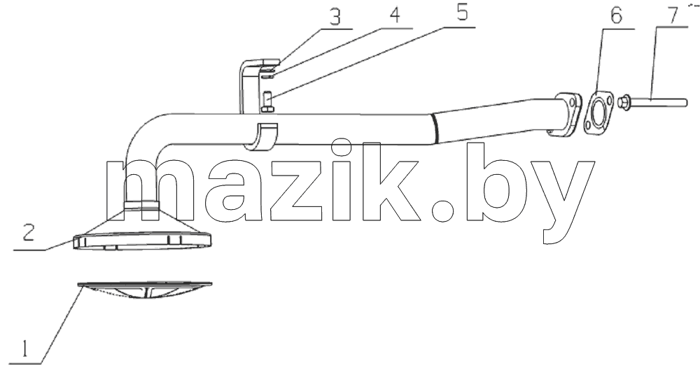 L30YA-1010000 Oil collector assembly