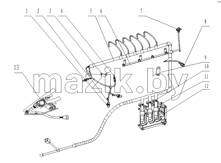 L4198-3823000 Control system assembly