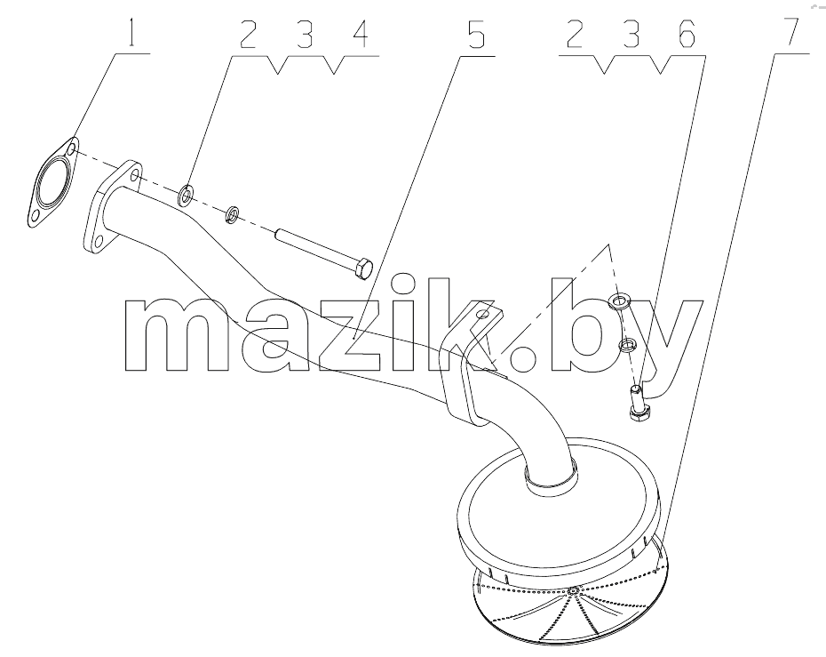  LA2MB-1010000/02 Oil Collector Assembly