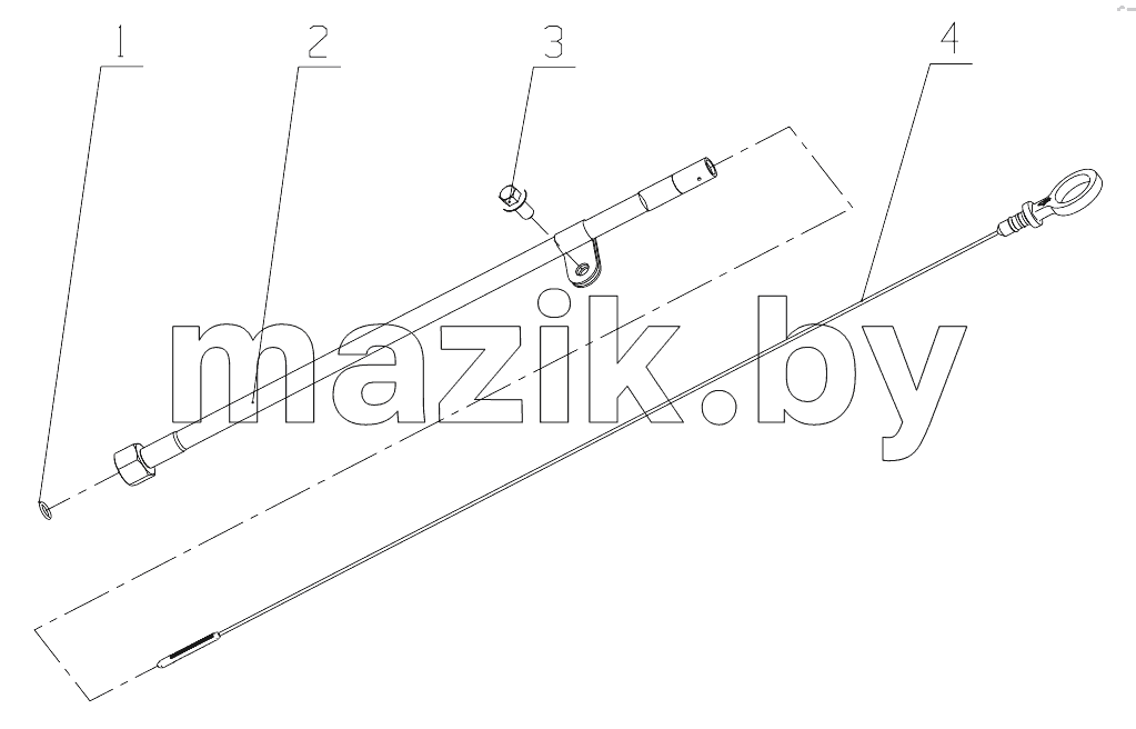  LNCYA-1028000/01 Oil Dipstick Part