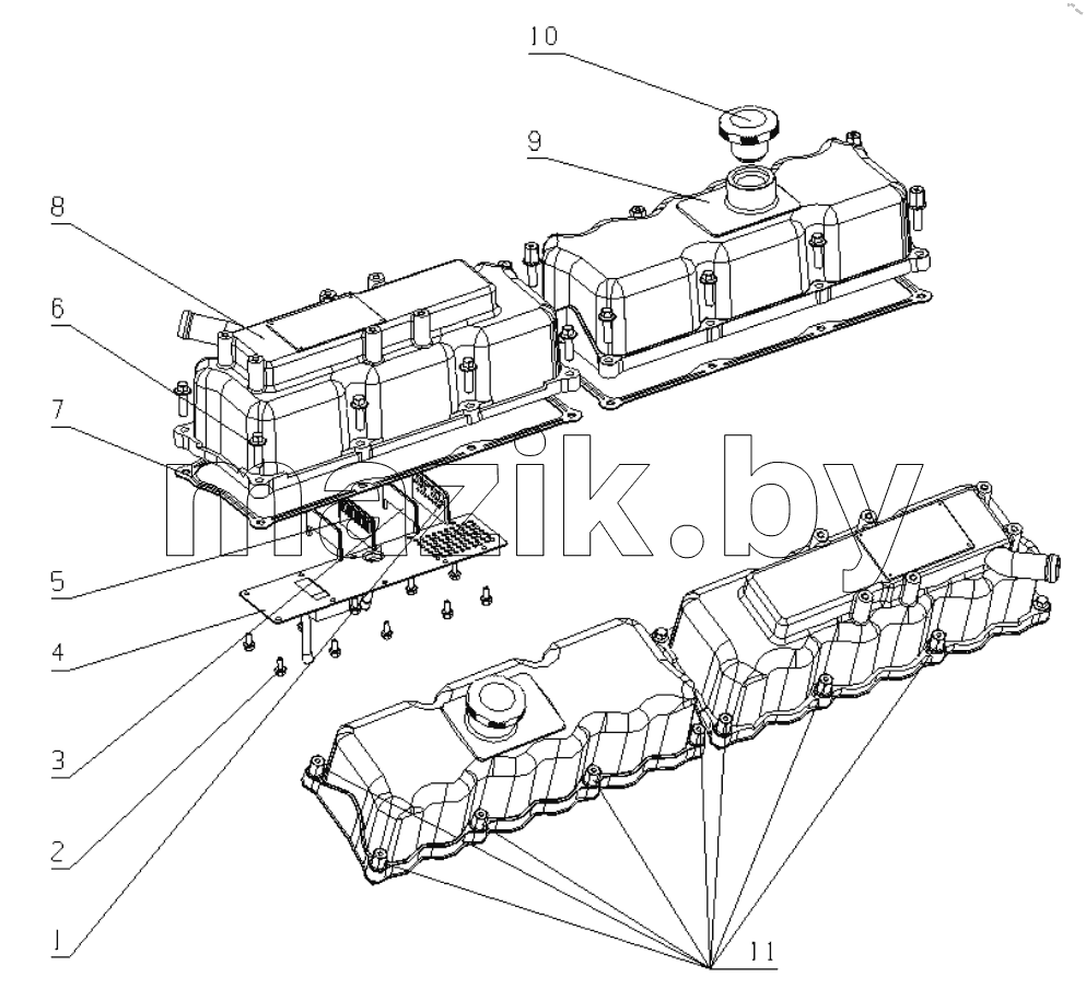  A704S1-A003000 Cylinder Head Cover Assembly
