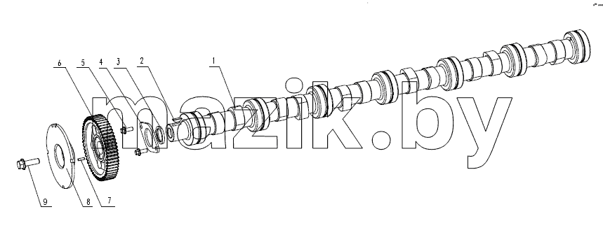 J5600-1006000 Распредвал