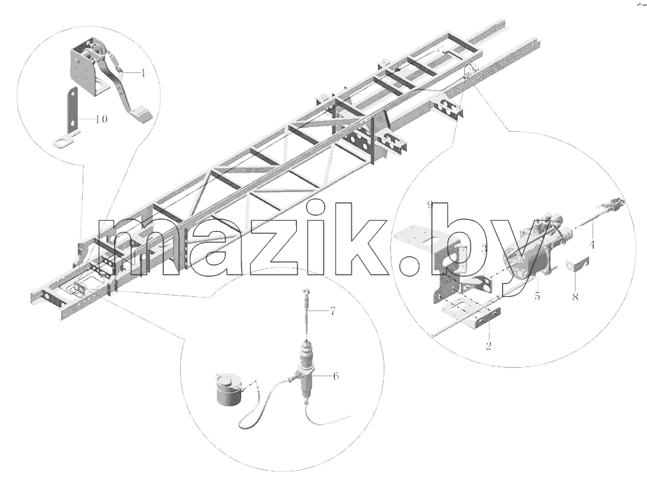 РА127-1602-03-М Устройство управления сцеплением