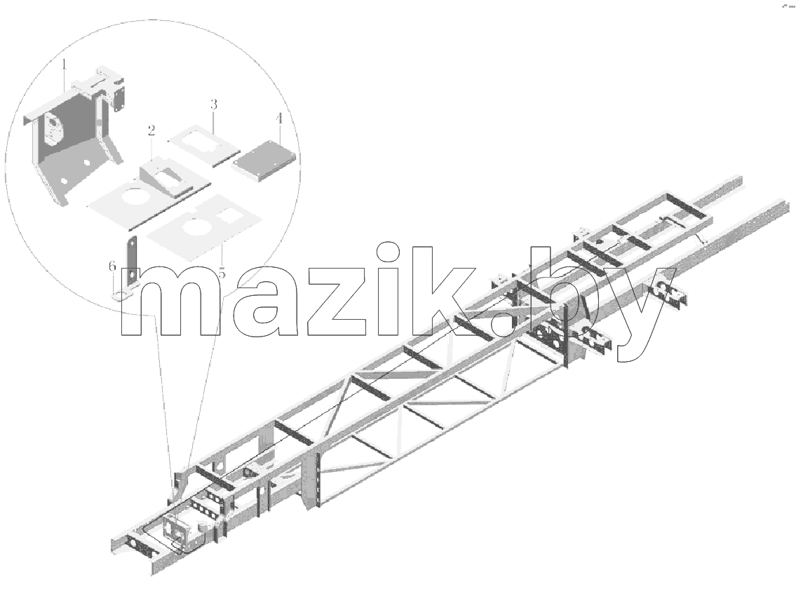 PA127-8600-01-M Механизм управления вождением