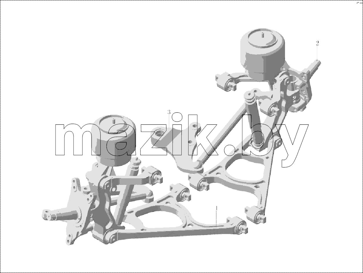 29G1-00099C Подвеска SI75B-01C (ZK6126HQD9)