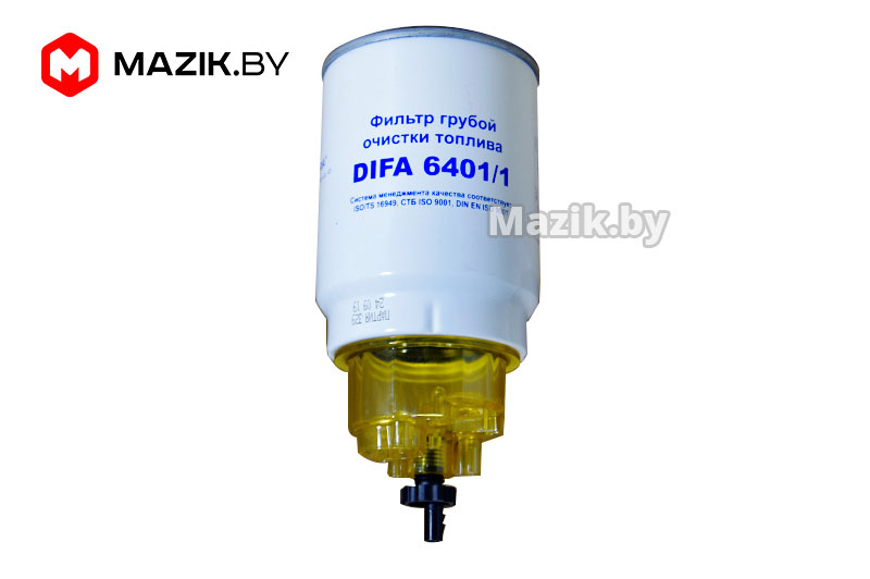Фильтр топливный 6401 (PL270) сменный картридж со стаканом,DIFA