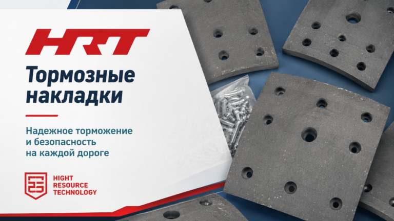 Запчасти для МАЗ: тормозные накладки HRT гарантируют надежное и безопасное торможение